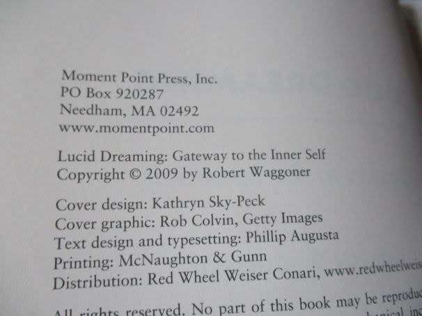 LUCID DREAMING - GATEWAY TO THE INNER SELF - ROBERT WAGGONER