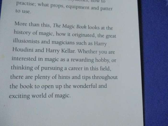 THE MAGIC BOOK - MASTER THE MYSTERIES OF OVER 150 MAGIC TRICKS - EDITED BY LYDIA DARBYSHIRE
