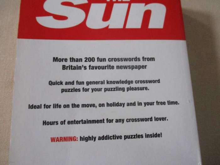 THE SUN - QUICK CROSSWORD BOOK 5