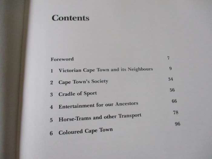 FISH HORNS AND HANSOM CABS - LIFE IN VICTORIAN CAPE TOWN - ERIC ROSENTHAL