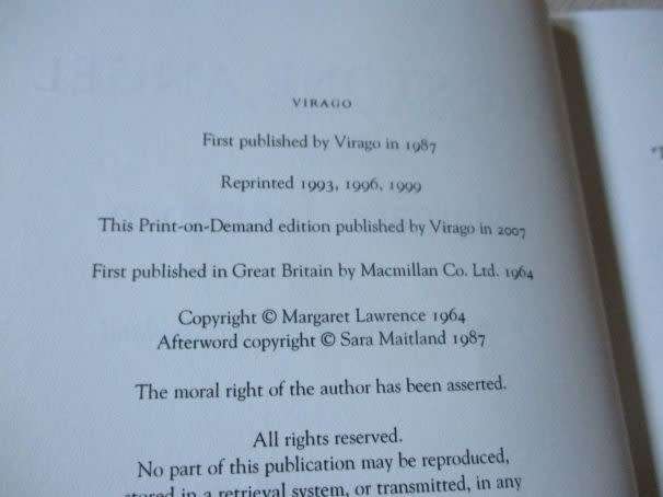 THE STONE ANGEL - MARGARET LAURENCE