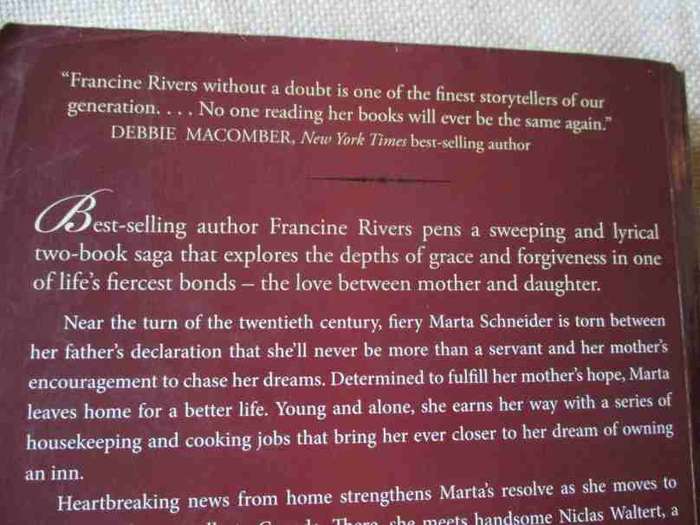 HER MOTHER'S HOPE - FRANCINE RIVERS