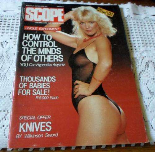 SCOPE MAGAZINE 27 AUG 1982 ( BRENDA KLETTE - DURBAN - MISS AUGUST )