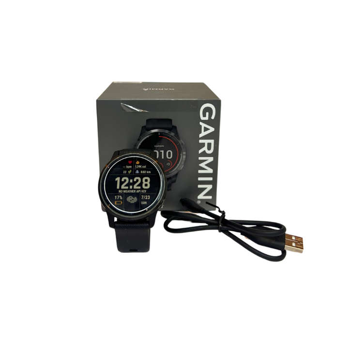 Garmin Vivoactive 4 Smartwatch (45mm) - Black ( Open Box item ) | Barcode: 753759228019