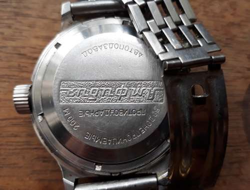 RARE Vintage Russian Paratrooper Military Amphibian Vostok Collectors Watch