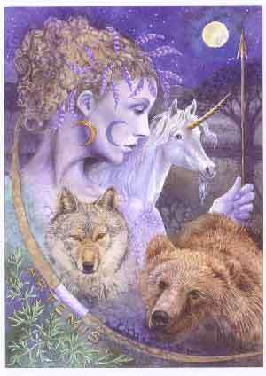 "Two Main Animal Totems" Reading with Three Feathers