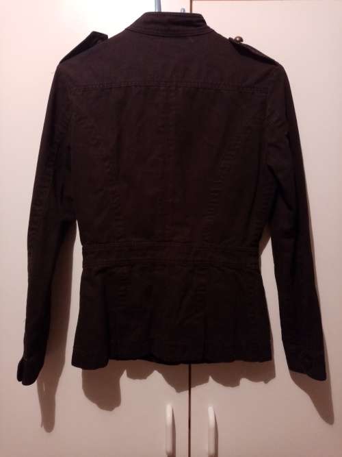 Black vintage military style jacket RJL 8 as new