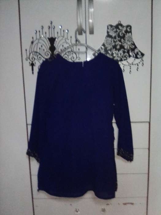Stunning royal blue Indian outfit