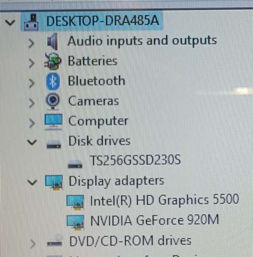 Dell Inspiron 15 3558, i5-5200U@2.2GHz, Nvidia GeForce 920M GPU 2GB VRAM, 16GB RAM, 256GB SSD