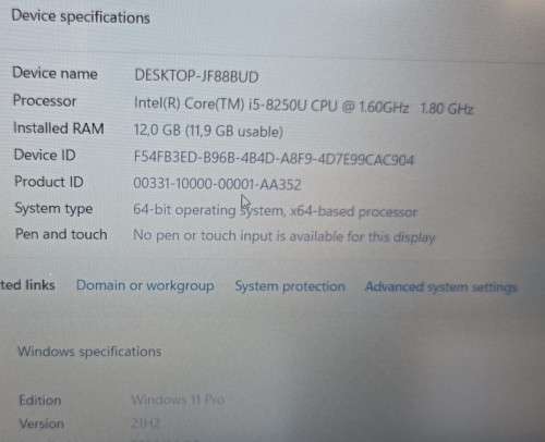 Lenovo IdeaPad 320, Intel 8th Gen i5-8250U@1.6GHz, AMD Radeon 530 Graphics, FHD display, 500GB SSD