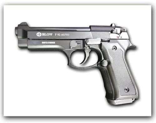 BLOW F92 Auto 9mm Blank Pepper Pistol Sounds like a real gun