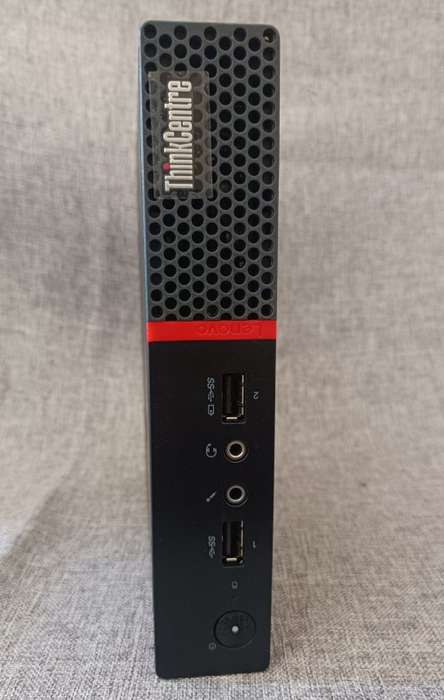 Lenovo ThinkCentre M715Q, AMD Ryzen 5 Pro 2400GE with Radeon Graphics, 256GB NVMe SSD, 8GB RAM
