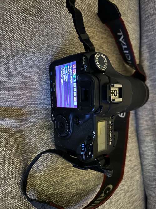 Canon EOS 40D 10.1MP Digital SLR Camera with70-300mm With 2 Batteries