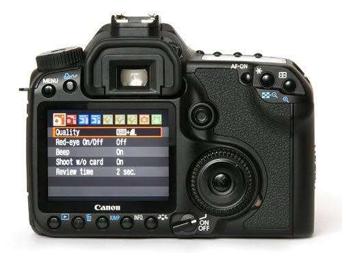 Canon EOS 40D 10.1MP Digital SLR Camera with70-300mm With 2 Batteries