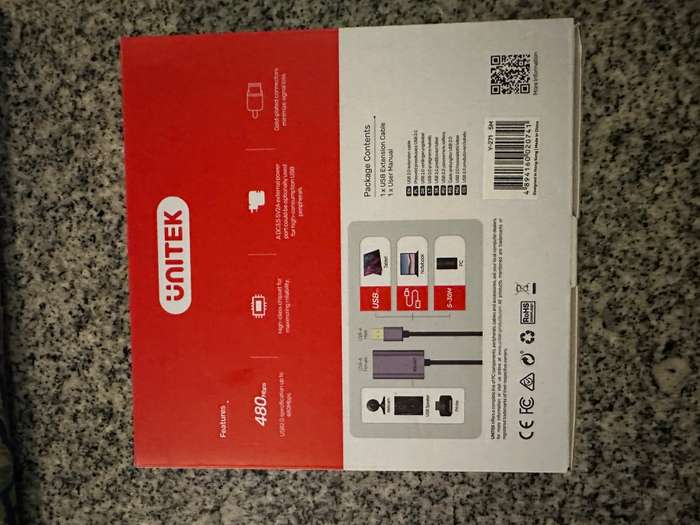 Unitek 5M Usb3.0 Active Extension Cable New