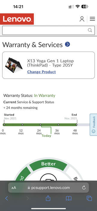 LENOVO X13  Yoga Gen 1 LTE HDR Display With S pen i5 Touch 16gb Ram 512gb ssd With lenovo Warranty