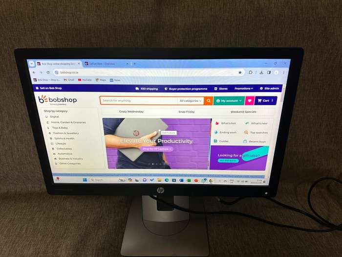 HP EliteDisplay E202 21.5-inch 1600 x 900px HD+ 16:9 60Hz 7ms IPS LED Monitor