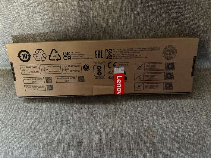Lenovo Keyboard and Mouse Combo RF Wireless US English Black 4X30M39458 NEW SEALED