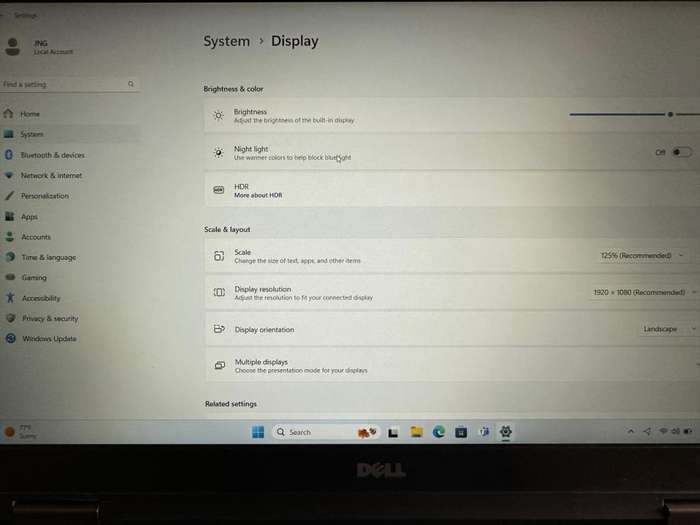 Dell Latitude 5580 i5 7th gen.