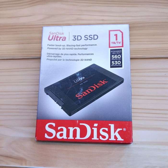 SanDisk Ultra 3D 2.5` SSD 1TB NEW CONDITION