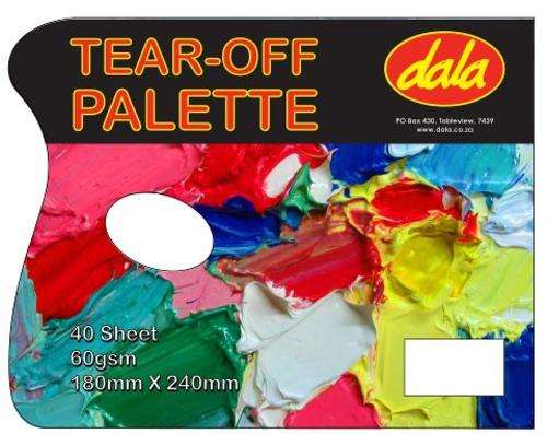 Dala Tear Off Palette 60GSM 18x24cm - 40 sheets