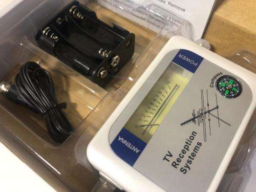 Terrestrial 95DTW DVB-T Aerial Signal Finder Display