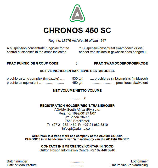 ADAMA Chronos 45 SC 5L
