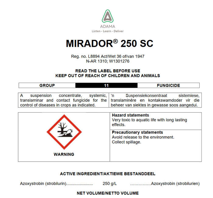 ADAMA MIRADOR® 250 SC 5L