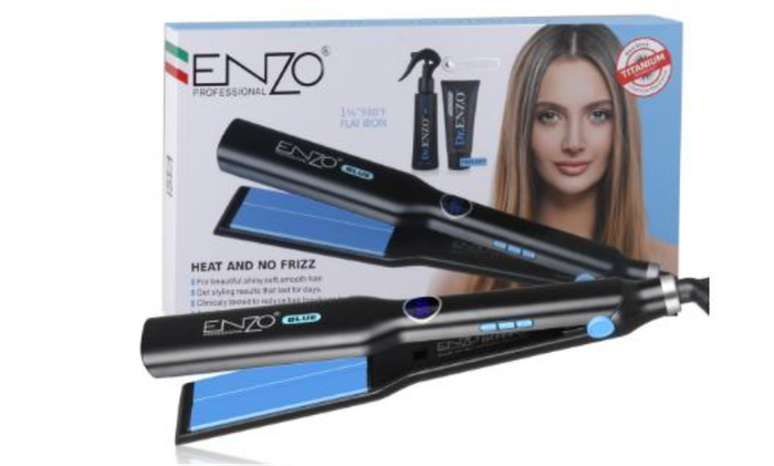 ENZO High quality professional custom hair straightener crimper flat iron EN 3867