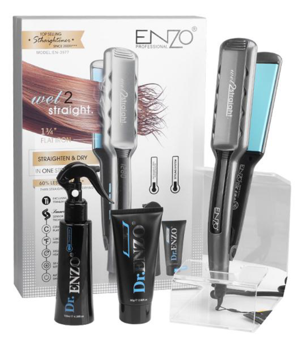 ENZO Professional Wet to Straight Hair Straightening EN-3977