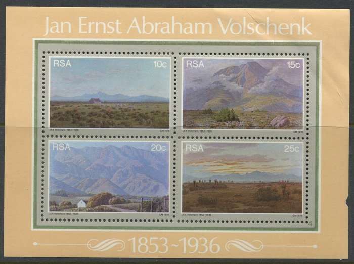 RSA - Miniature Sheet - MNH