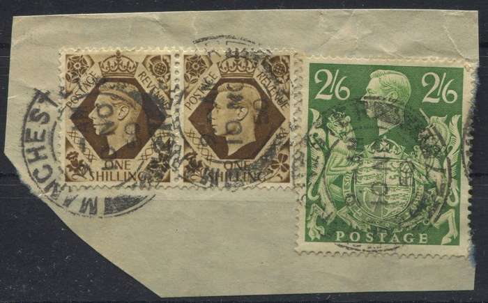 Great Britain - Used on Piece