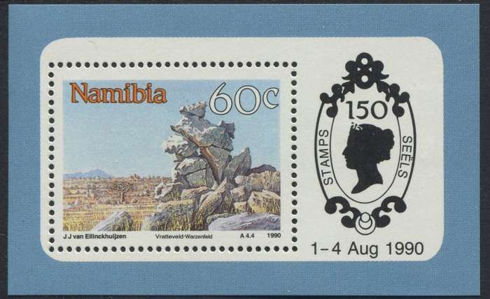 Namibia - Miniature Sheet - 1990 - MNH