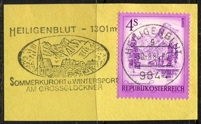 Austria - Postmark - Used on Piece