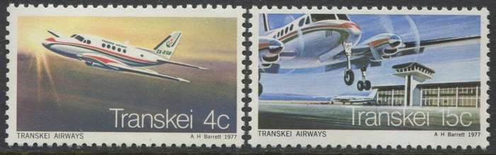 Transkei - Aircraft - 1977 - MNH