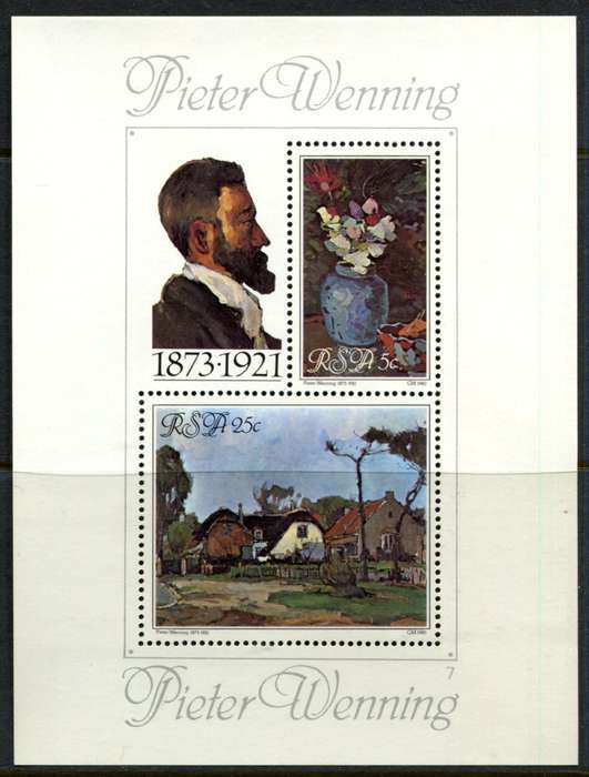 RSA - Miniature Sheet - MNH
