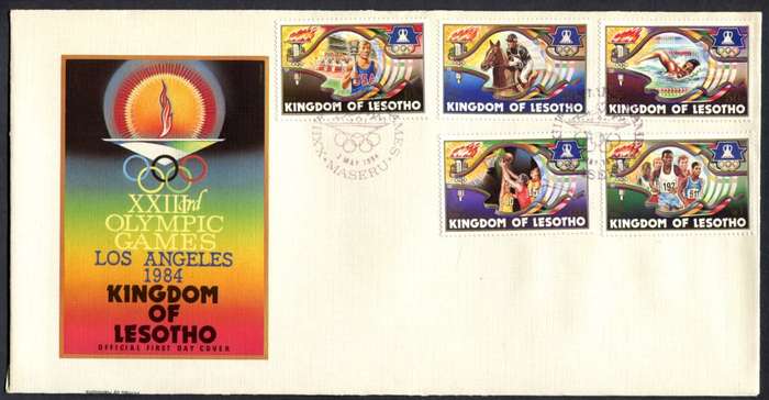 Lesotho  - 1 x  FDC - 1984