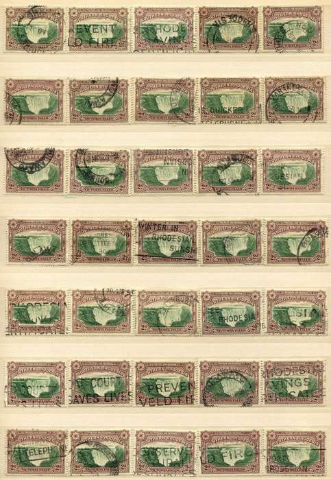 Southern Rhodesia - Bulk Lot - 1935 -  Used
