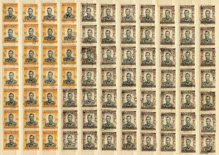 Southern Rhodesia - Bulk Lot - 1937 -  Used