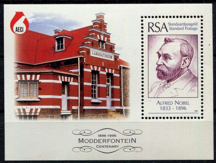 RSA - Miniature Sheet - 1996 - MNH