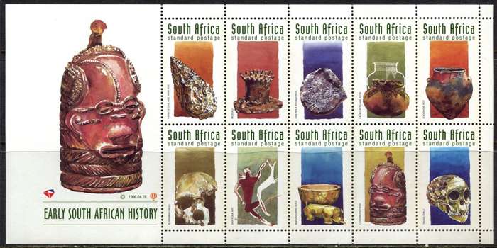 RSA - 1 Full Sheet of 10 - 1998 - MNH