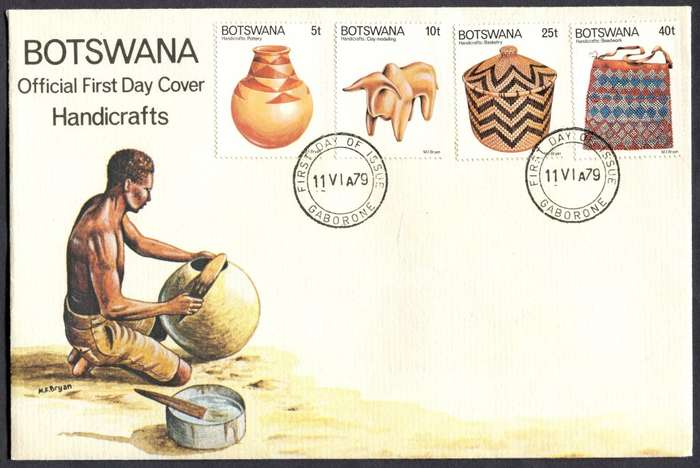 Botswana - Handicrafts - FDC - 1979