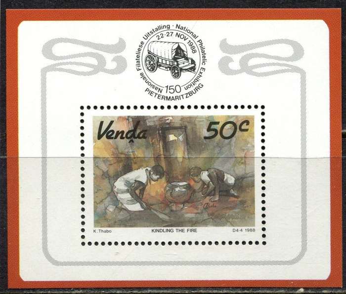 Venda - Miniature Sheet - 1988 - MNH