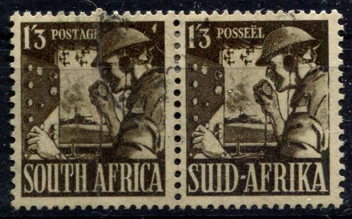 Union of SA - 1943  - Used