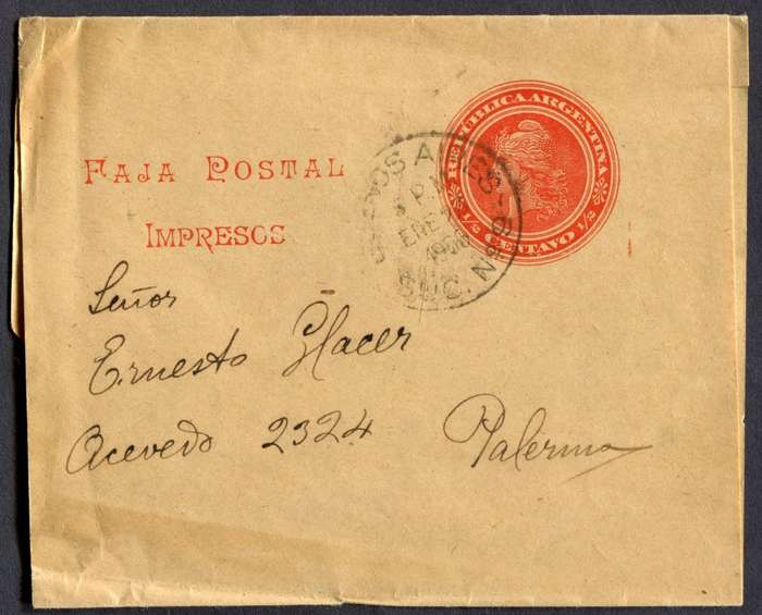 Argentina - News Paper Wrapper - Used