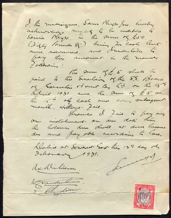 Union of SA - Document