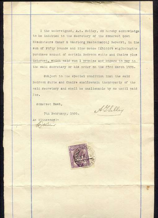 Union of SA - Document
