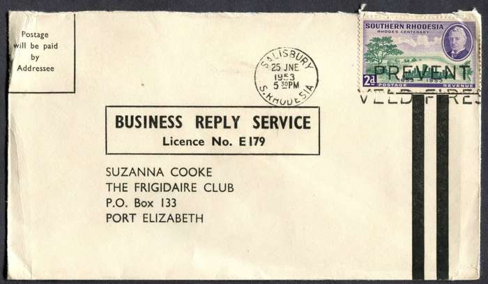 Southern Rhodesia - Cover