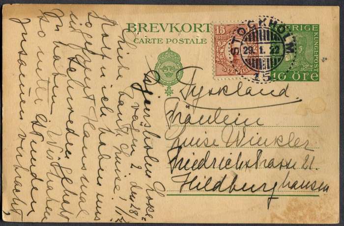 Sweden - Post Card
