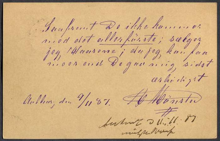 Denmark - Post Card
